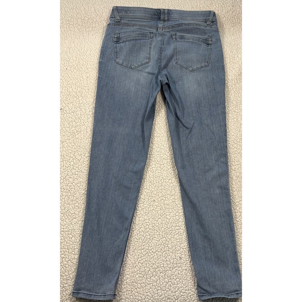 Democracy Women's Jeans Size 10 Blue Denim, AB Technology, Stretch Bell Bottom. - Picture 8 of 8